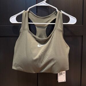 Nike Sport Bra. Nike  Size 1x. Army Green. Brand new with tags.